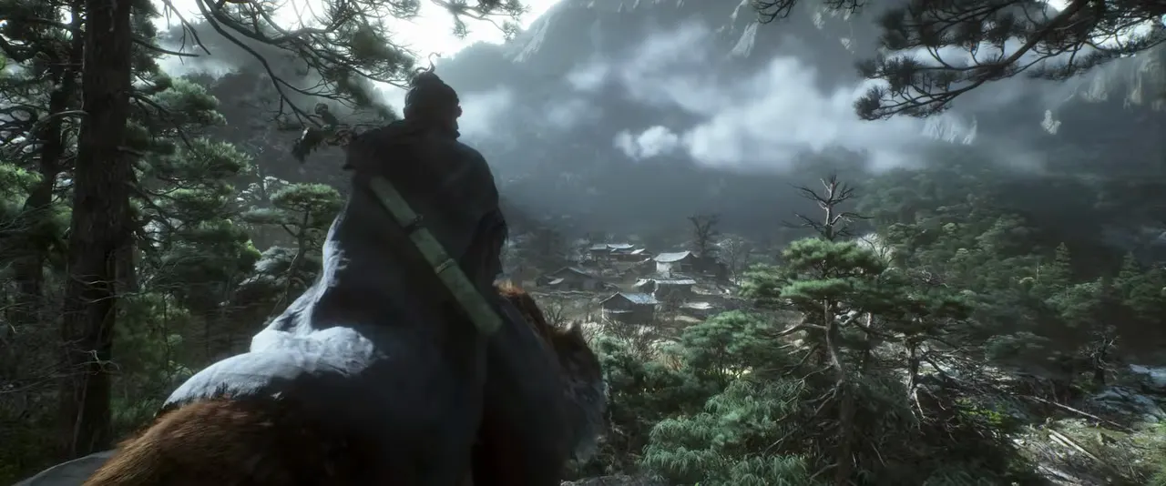 Zhong Kui riding a tiger in the official Black Myth: Zhong Kui trailer